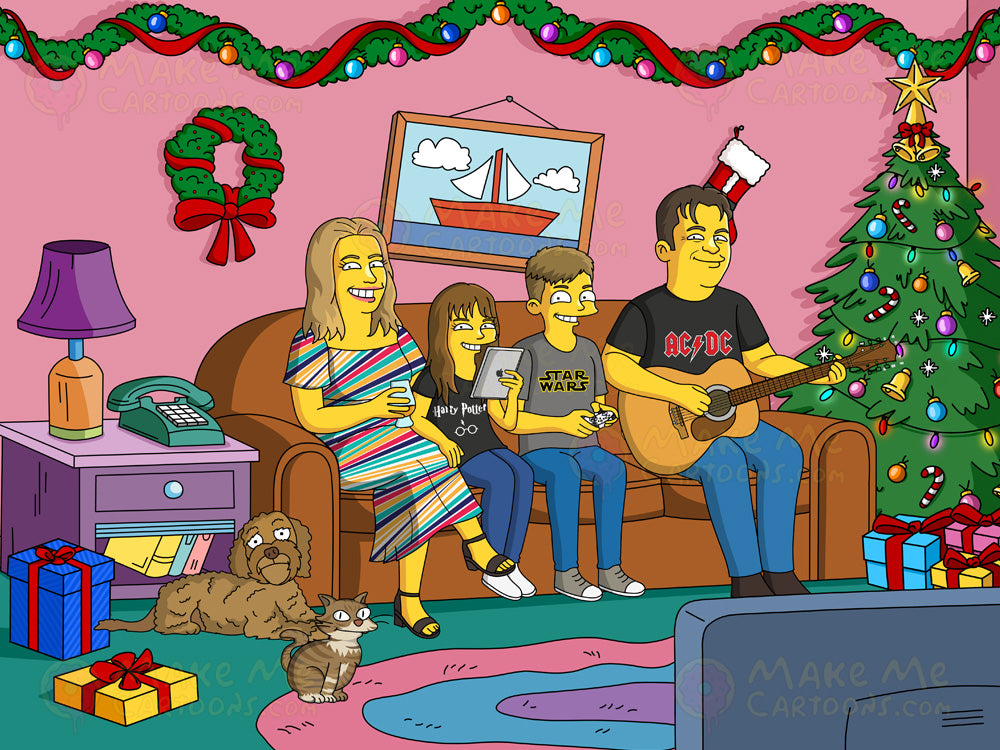 Make Me Yellow - More than 6 (Yellow Family Portrait)