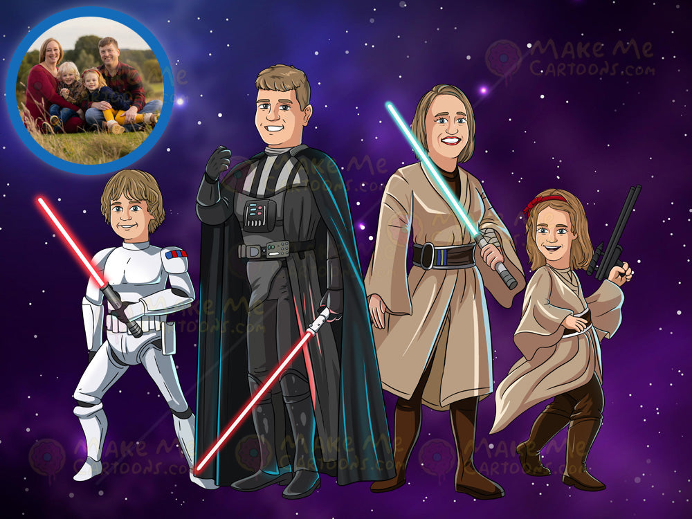 Star Wars Themed Drawing