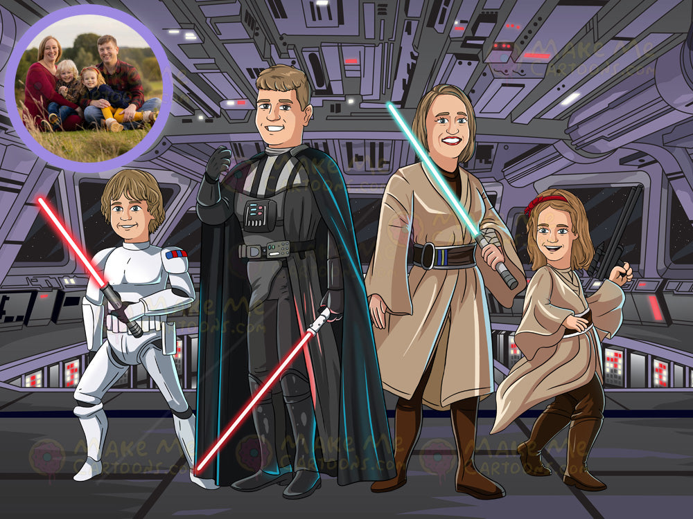 Star Wars Themed Drawing