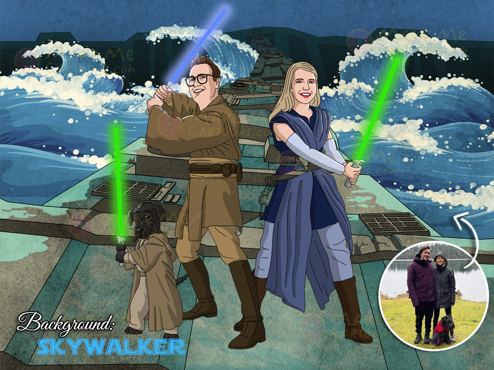 Star Wars Themed Drawing