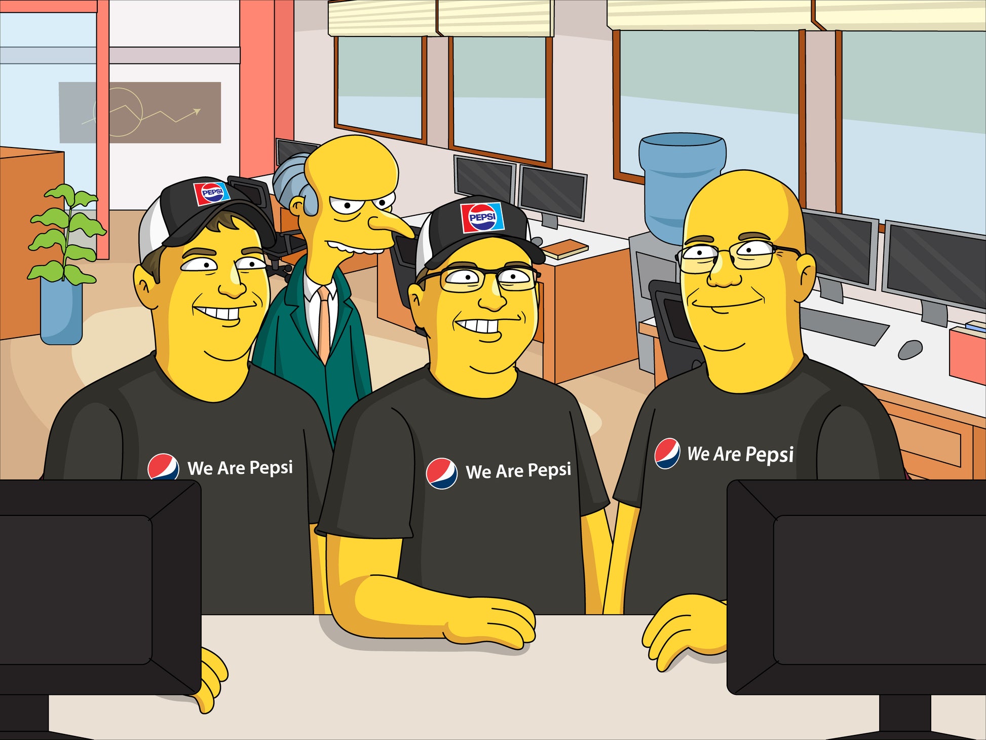 Make Me Yellow – 100% Hand-Drawn Corporate Portrait (No AI) - Make Me Cartoons