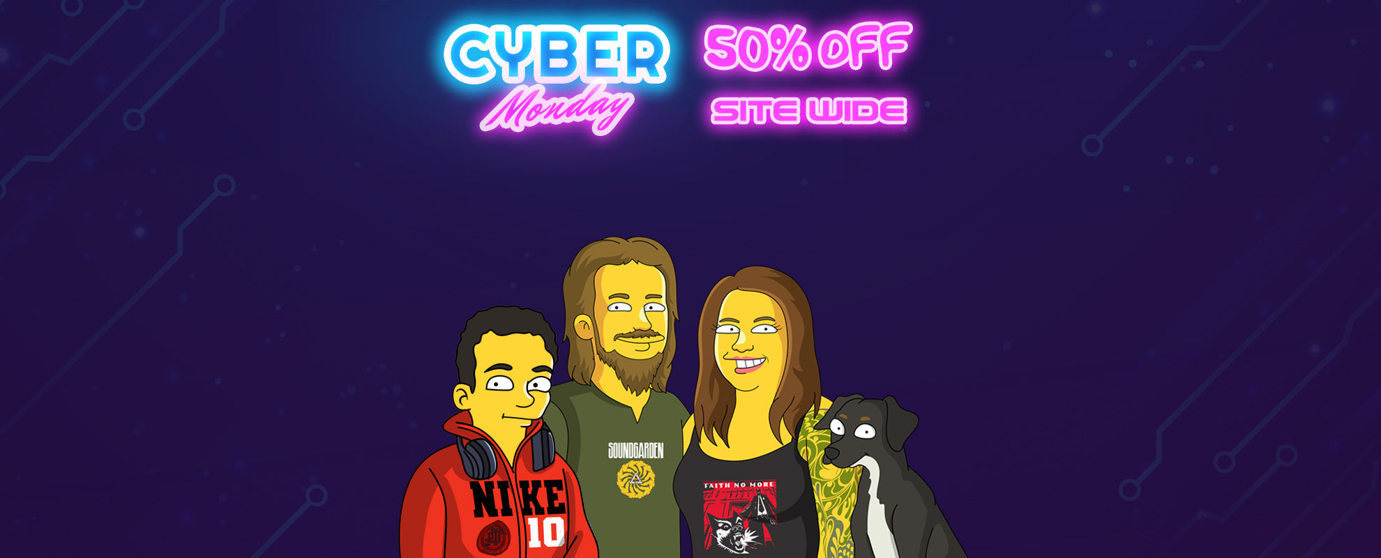 Custom Simpson Style Drawing