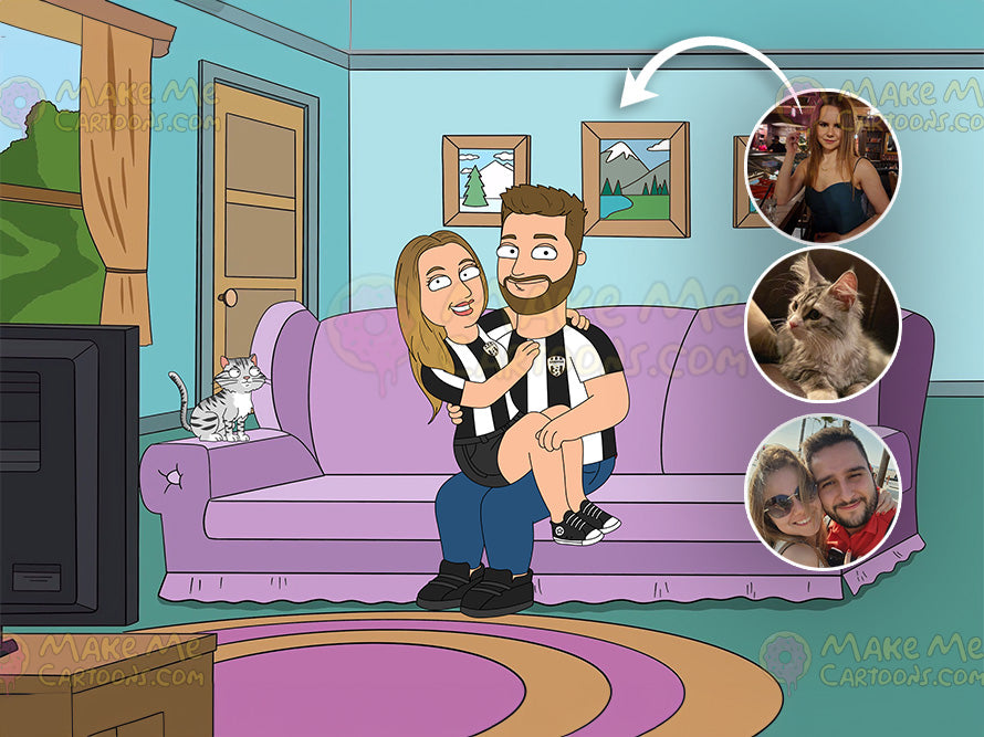 Family Guy Custom Drawing - Make Me Cartoons