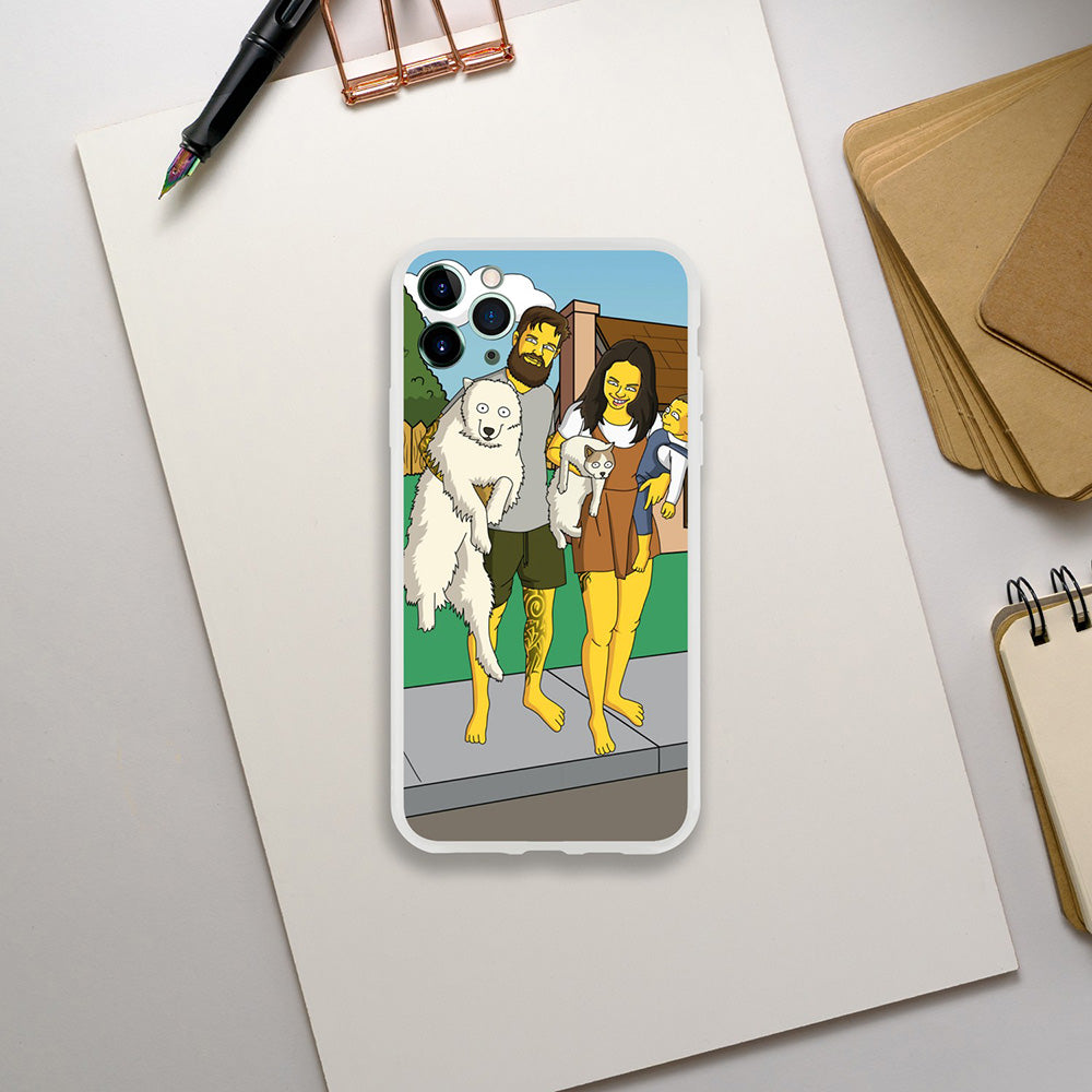 Phone Flexi Cases - Make Me Cartoons