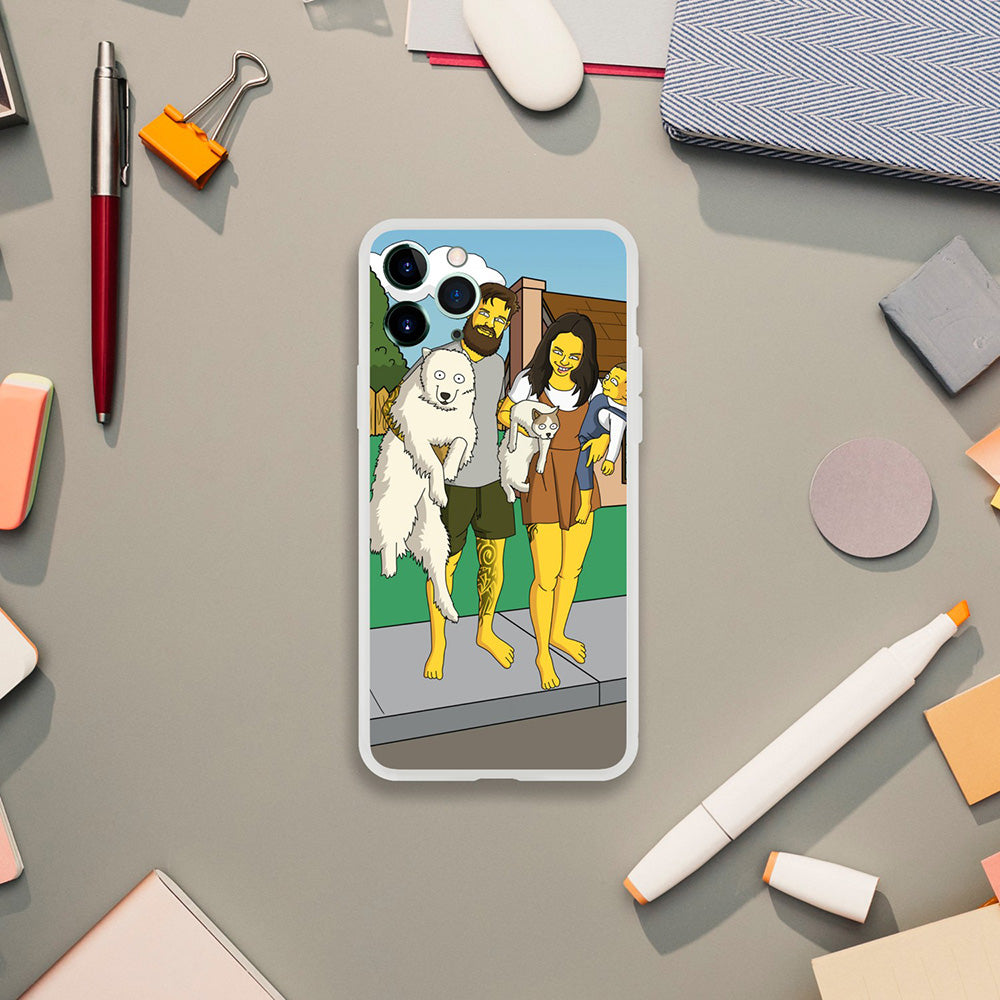 Phone Flexi Cases - Make Me Cartoons