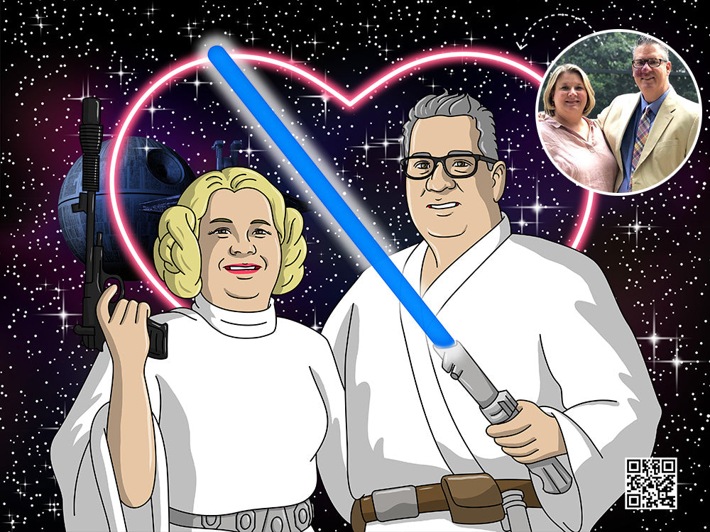 Star Wars Themed Drawing