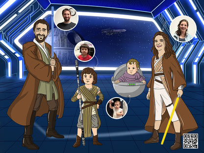 Star Wars Themed Drawing