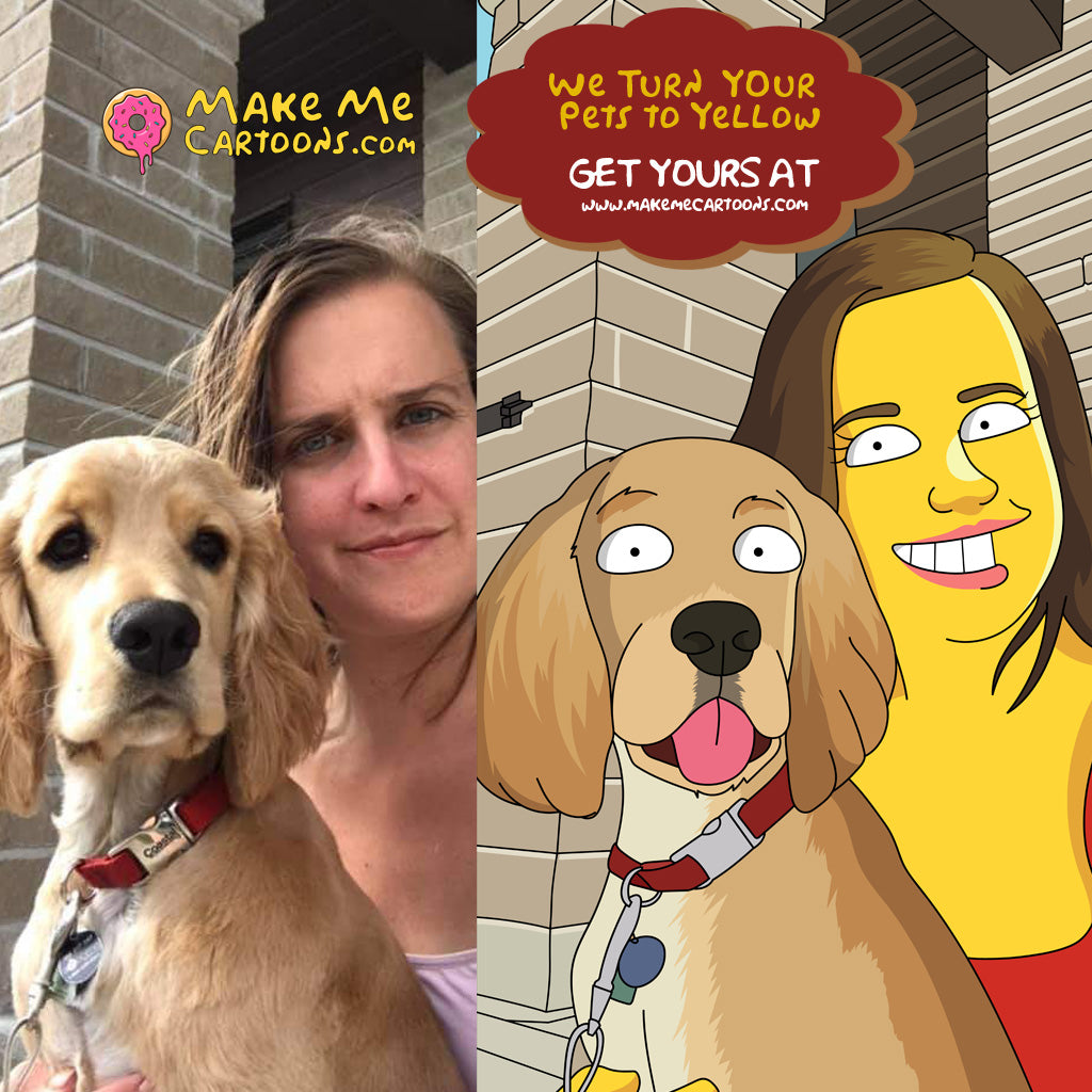 Make Me Yellow - More than 6 (Yellow Family Portrait) - Make Me Cartoons