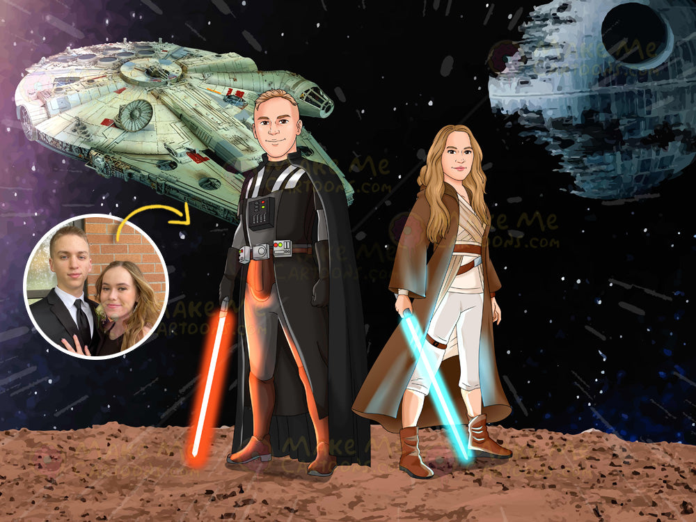 Star Wars Themed Drawing