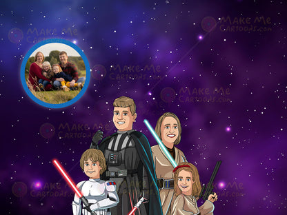 Star Wars Themed Drawing