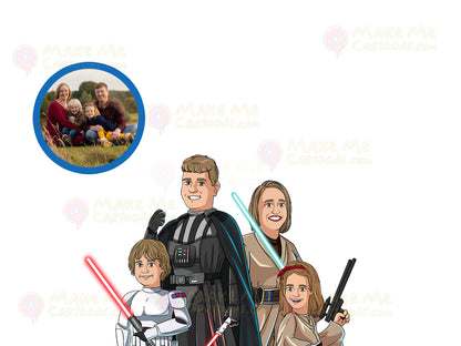 Star Wars Themed Drawing