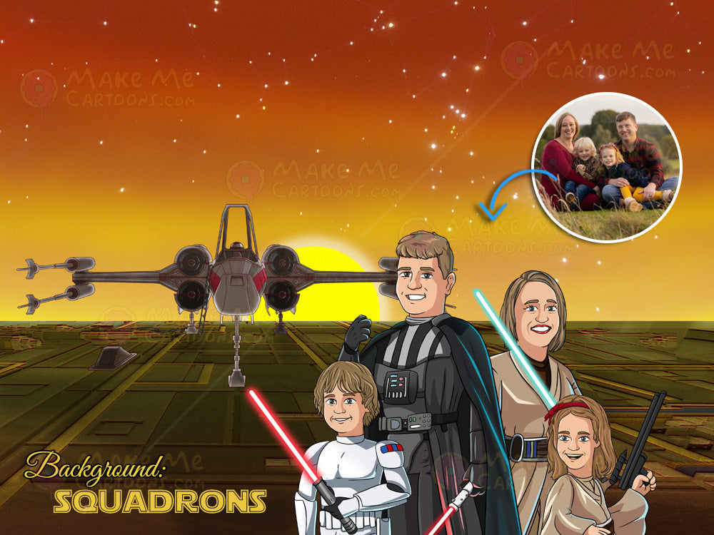 Star Wars Themed Drawing