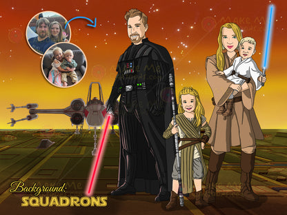 Star Wars Themed Drawing