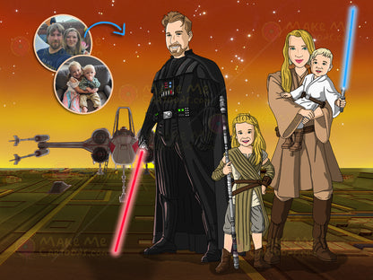 Star Wars Themed Drawing