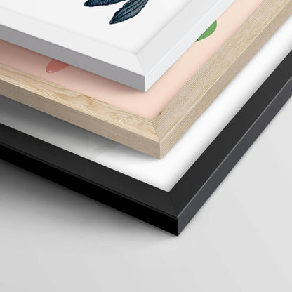 Matte Paper Wooden Framed Poster